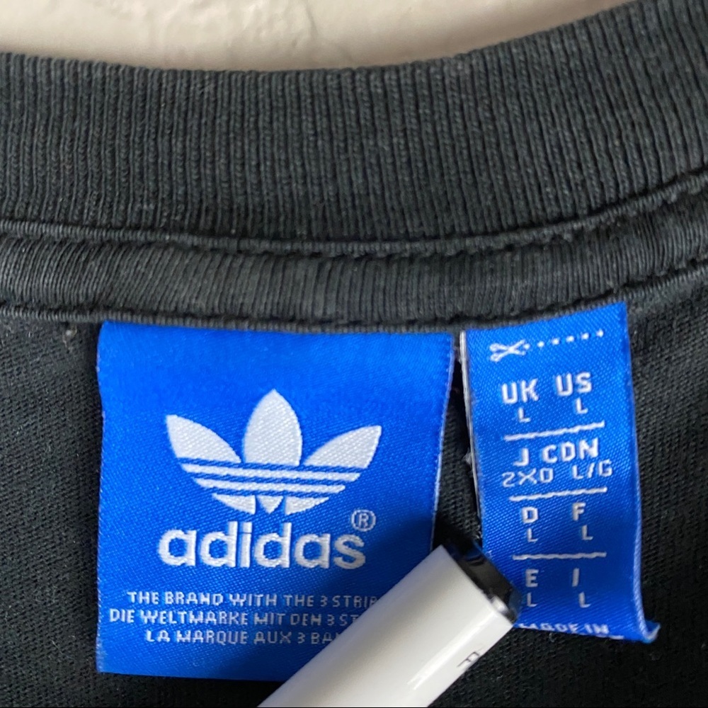 Adidas Logo Shirt Size Large - Picture 4 of 4